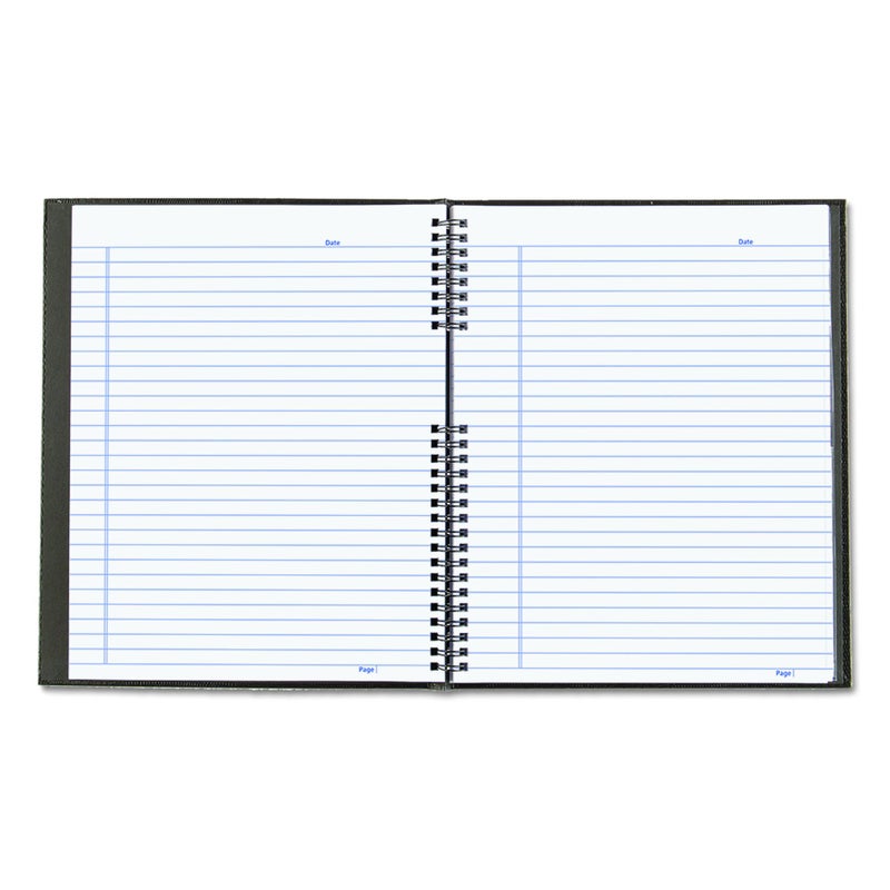 Blueline NoteProâ„¢ Executive Journal, Hard Cover, Index System, Pocket, 150 Pages, 10.75" x 8.5", Black (A10150.BLK) - Image 2